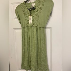 Sophia max green dress
